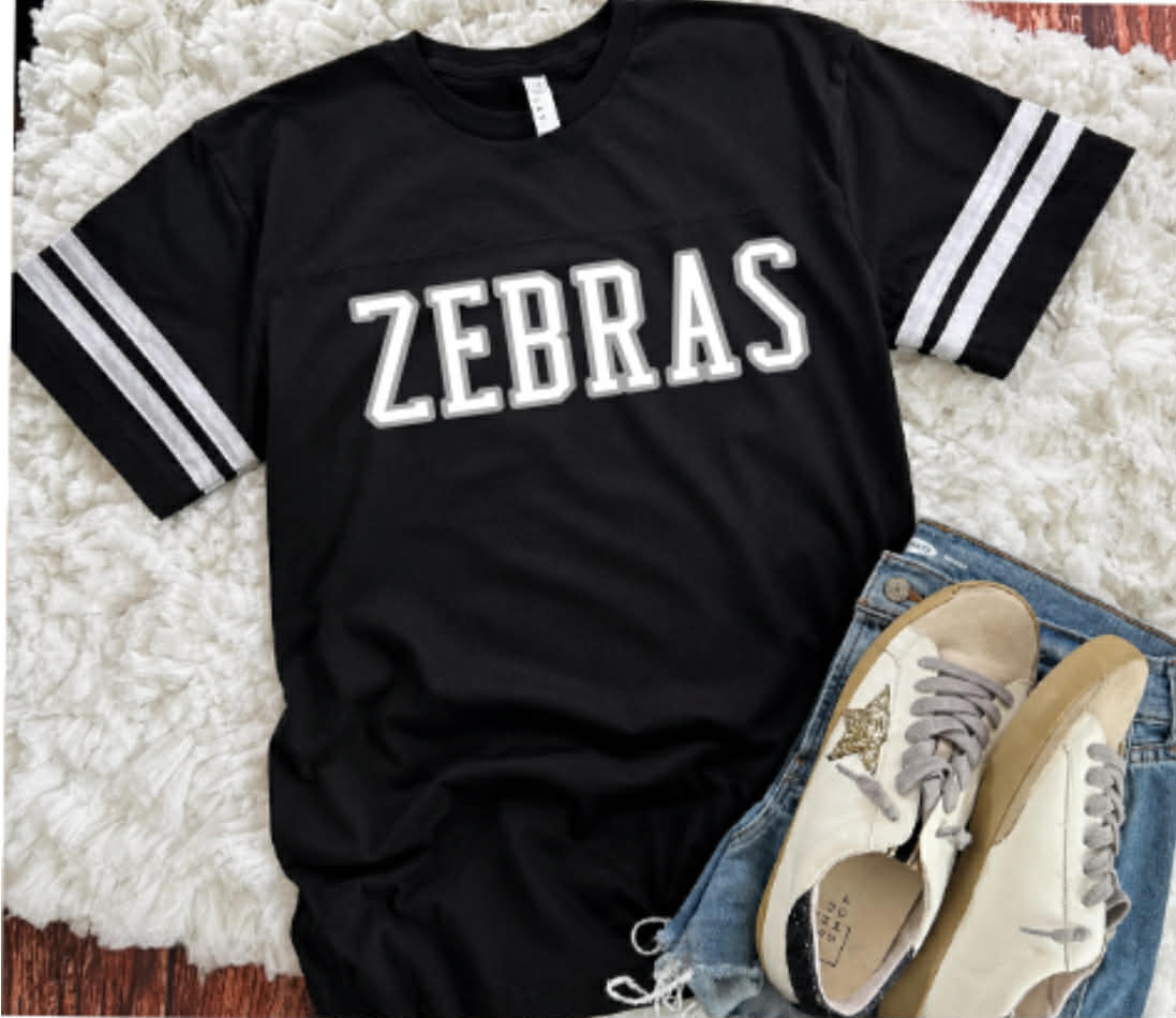Zebras Varsity Spirit Tee