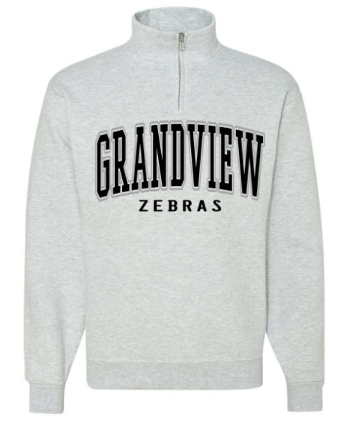 Grandview Quarter Zip Ash