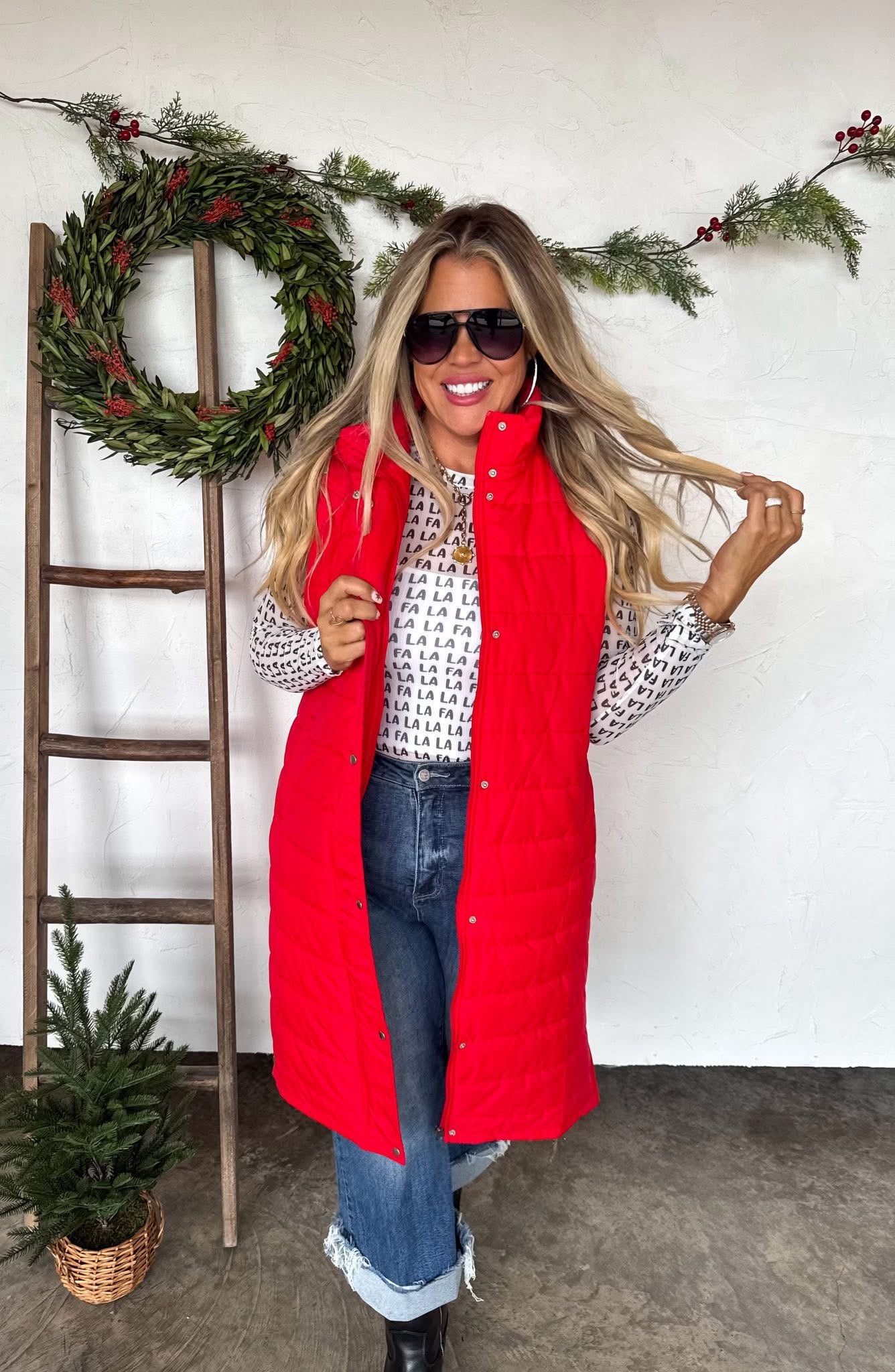 Long Puffer Vest