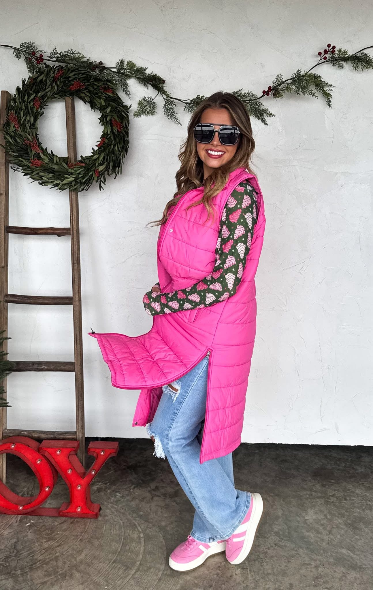 Long Puffer Vest
