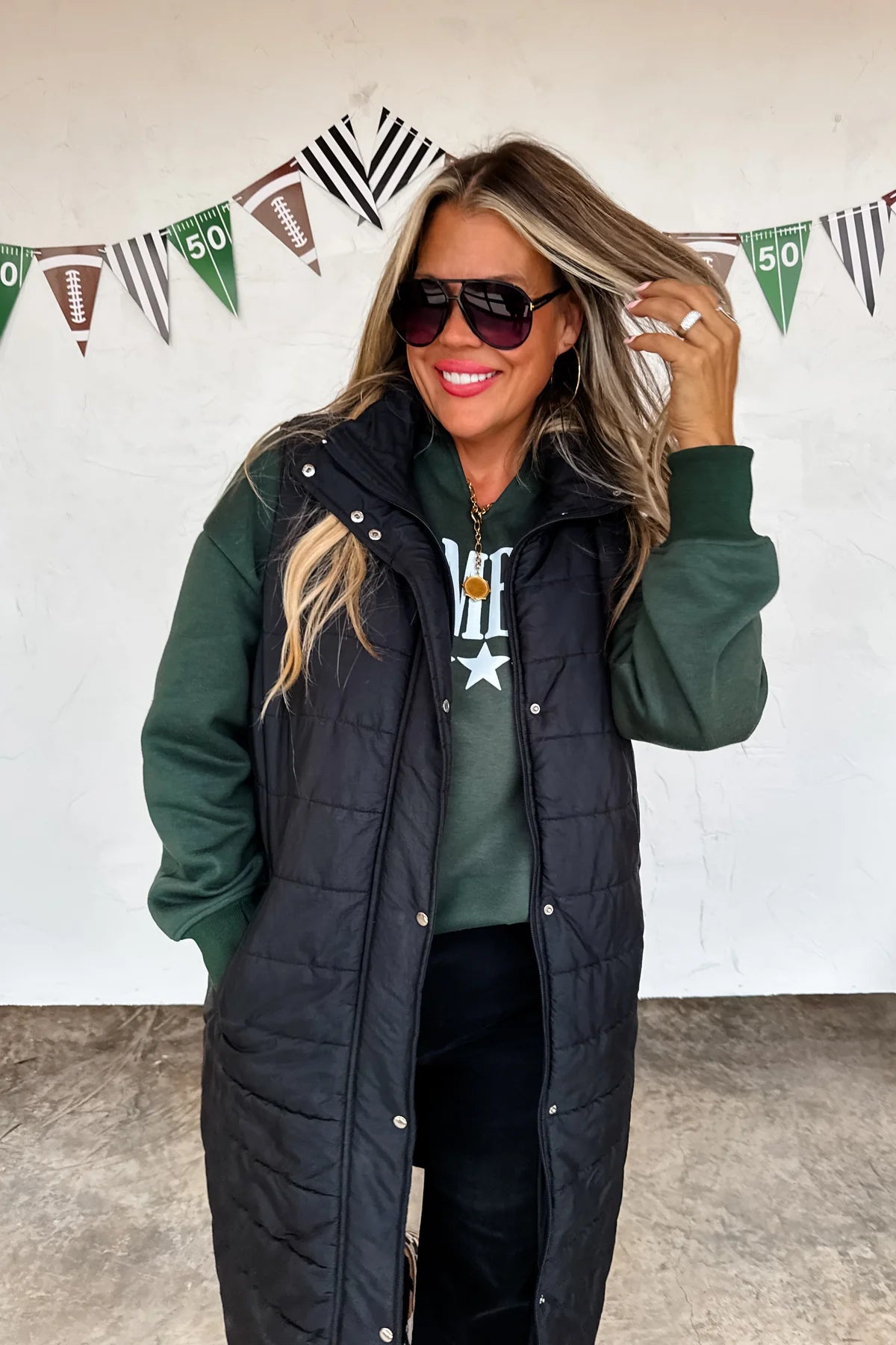 Long Puffer Vest