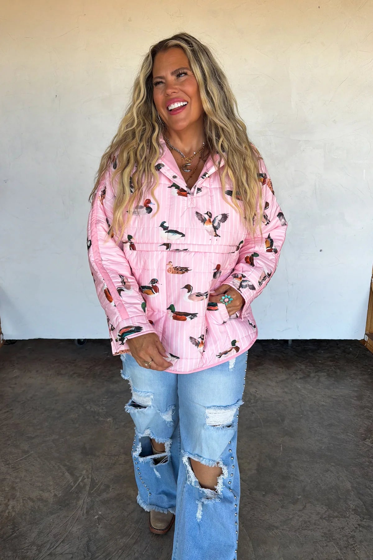 Puffer Pullover