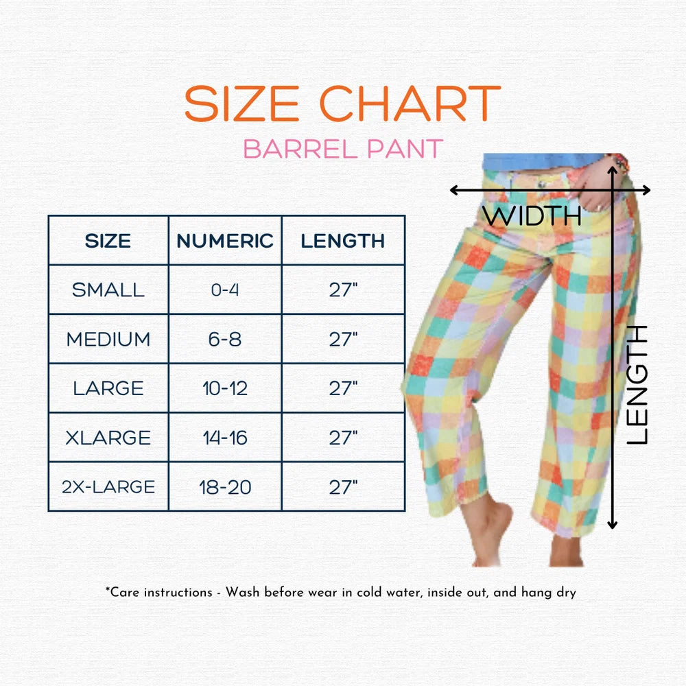 Bold Ivory Polkadot Barrel Pants