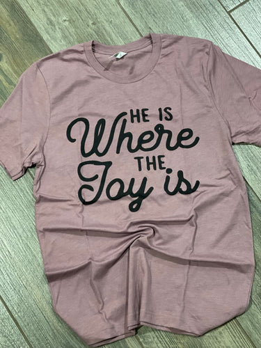 He is Where the Joy Is