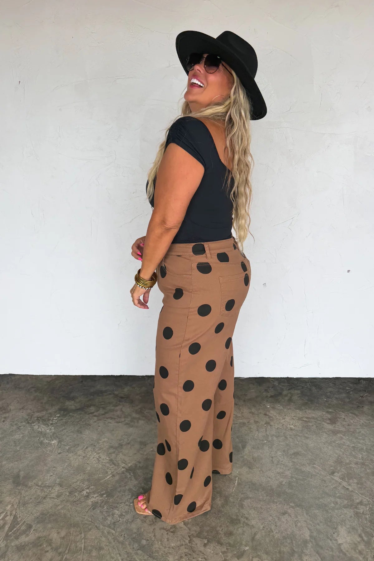 Mocha Dot Jeans