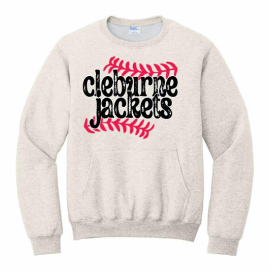 Cleburne Jackets Baseball Pocket Sweatshirt