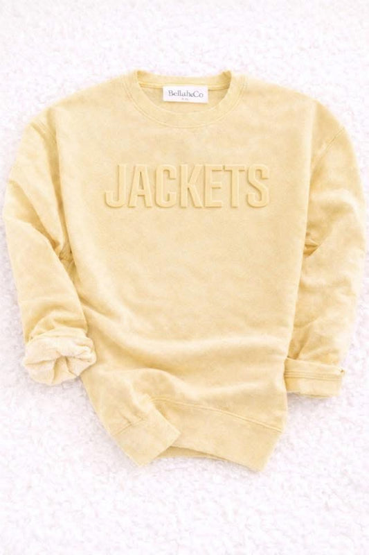 Embossed Jackets Sweatshirt