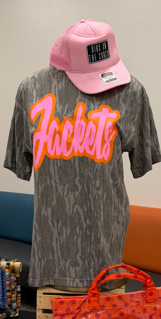 Pink/Orange OWLS Camo