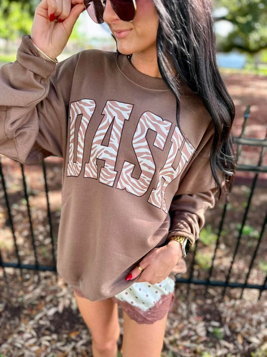 Custom Zebra Sweatshirt