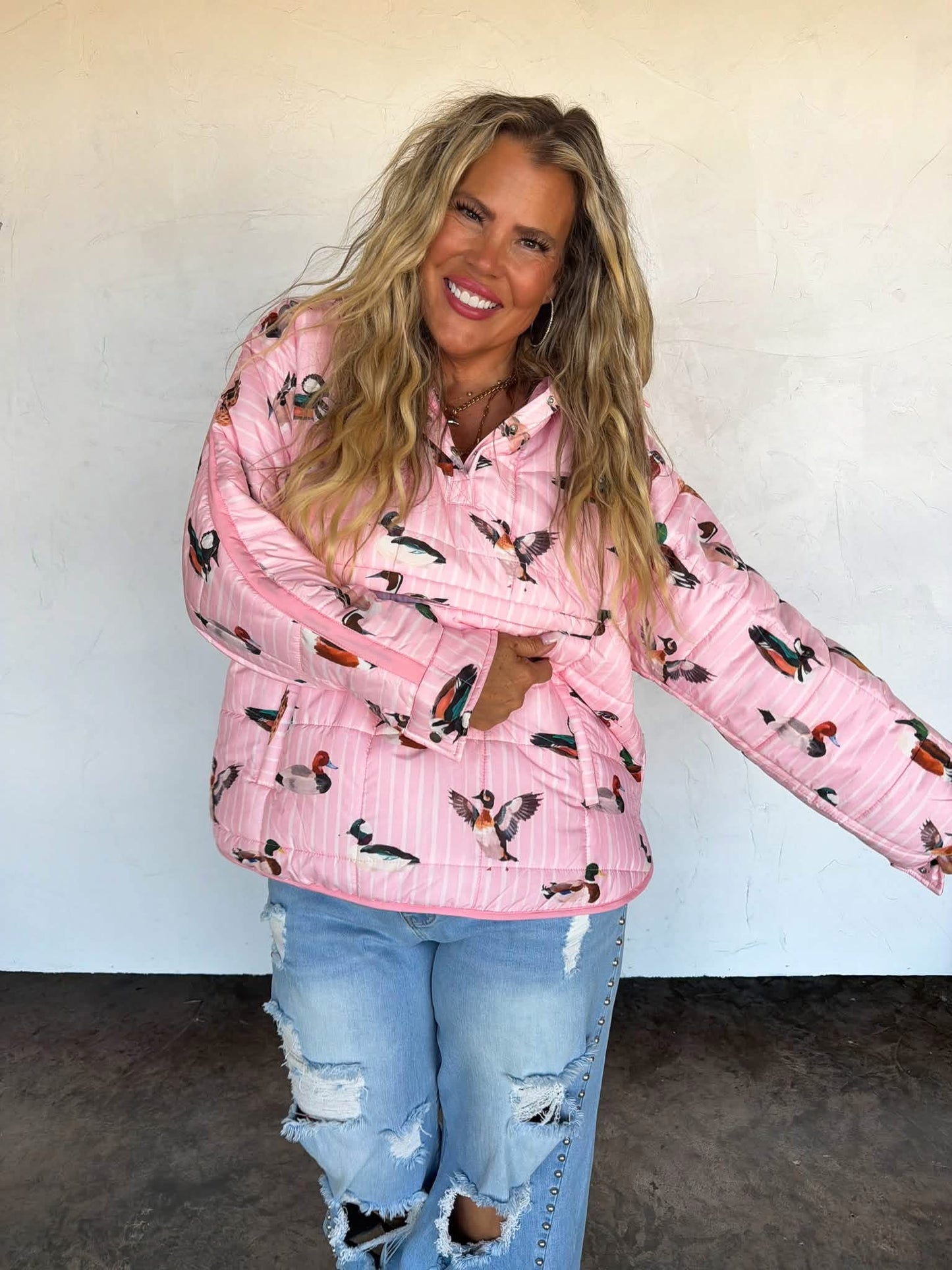 Puffer Pullover