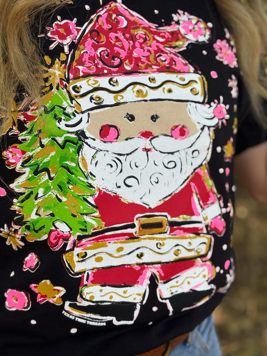 Hand Painted Santa