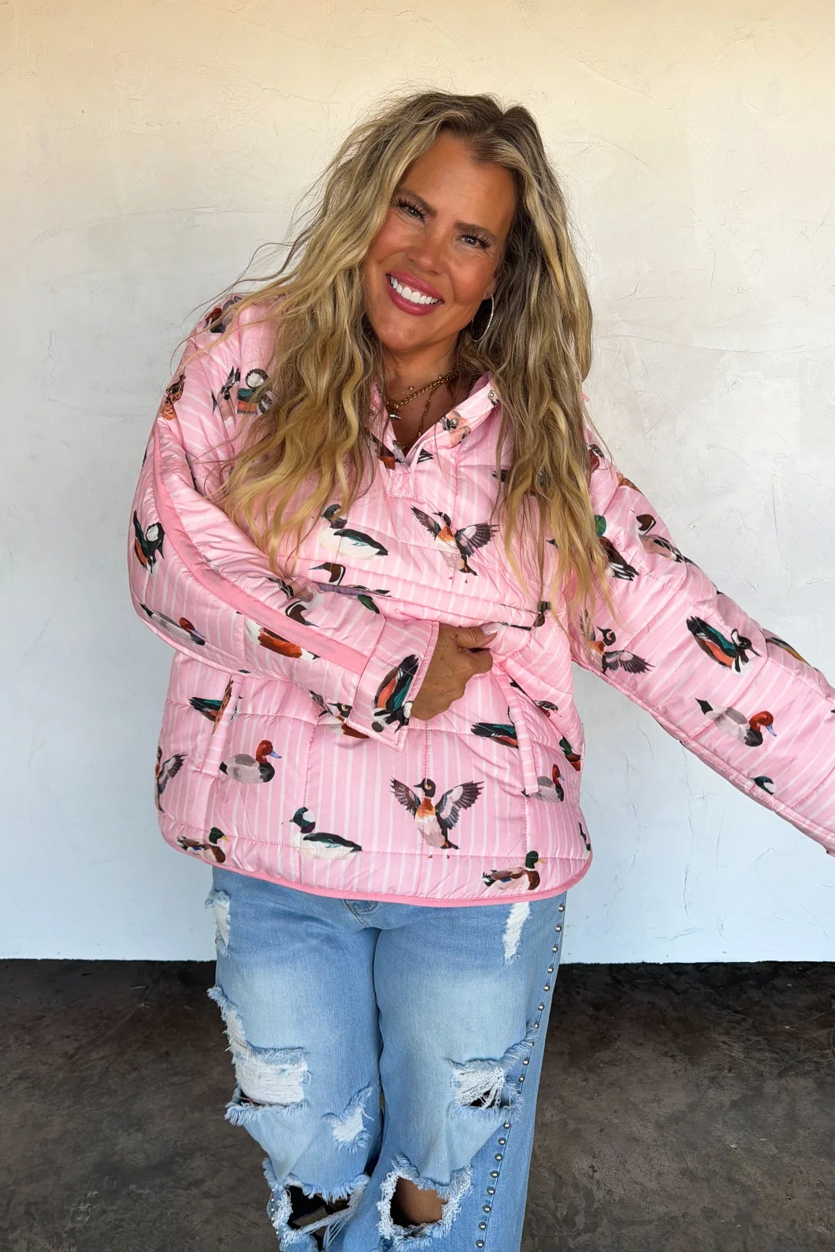 Puffer Pullover