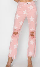 Load image into Gallery viewer, Star Print Jeans