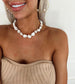 CHUNKY PEARL NECKLACE