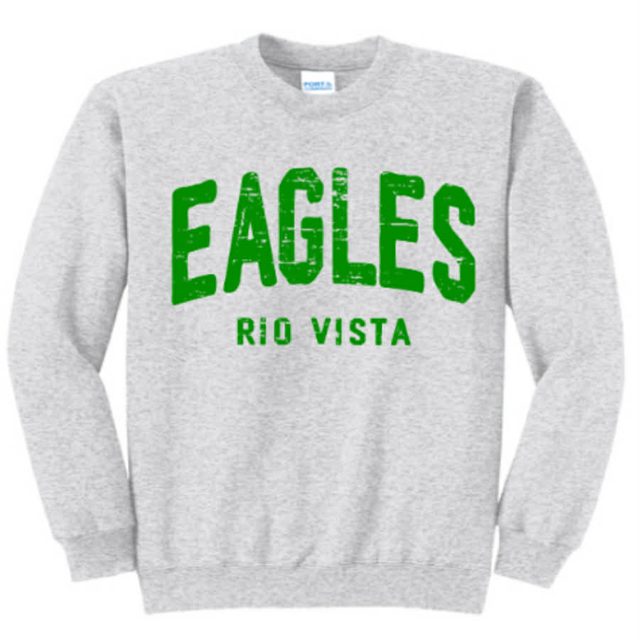 Distressed Eagles Sweatshirt