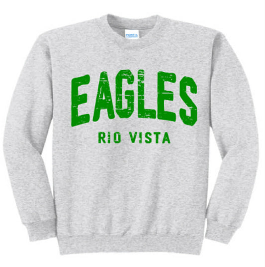 Distressed Eagles Sweatshirt