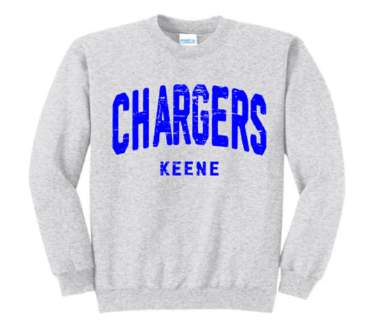 Distressed Chargers Sweatshirt