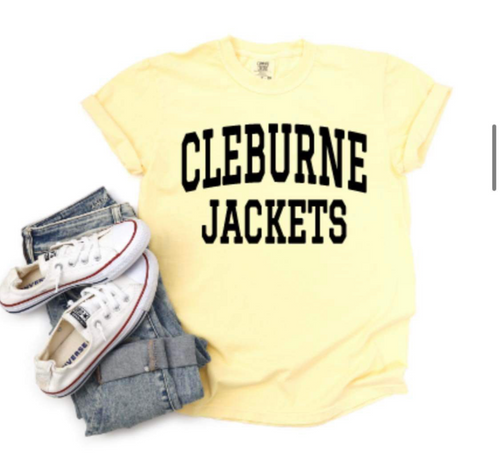 Cleburne Jackets Cheer Line