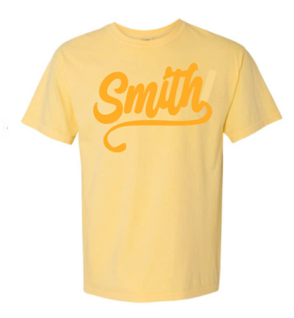 Classic Script Comfort Colors