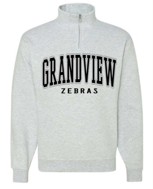 Grandview Quarter Zip Ash