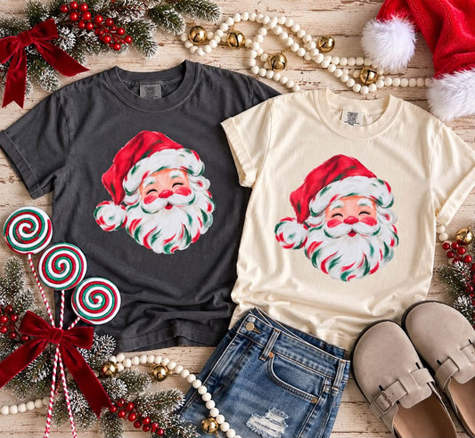 Watercolor Santa