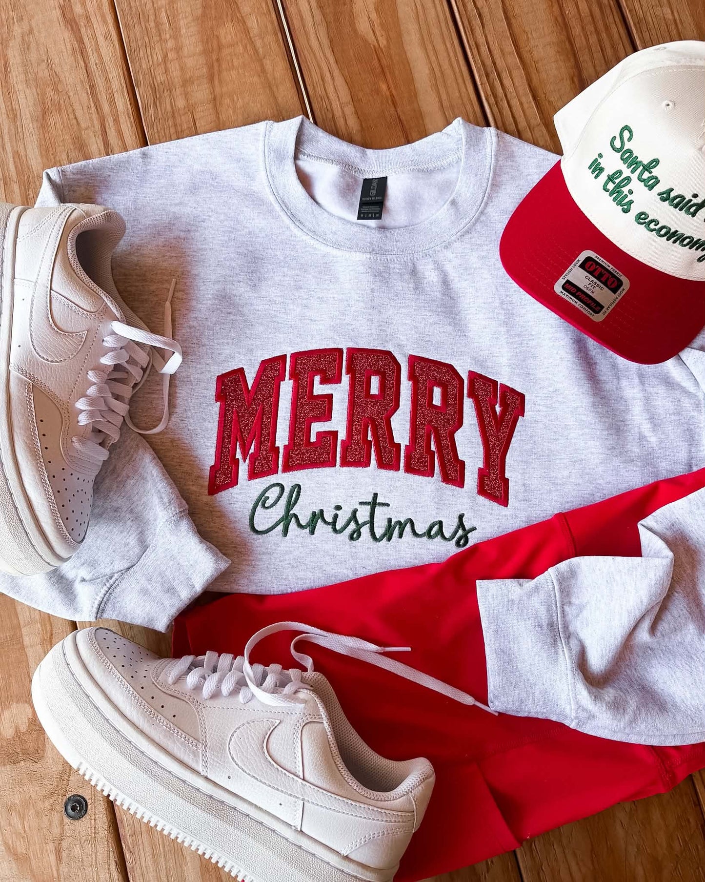 Appliqué Merry Christmas