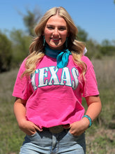 Load image into Gallery viewer, Texas in Glitter with Metallic Puff Tee