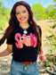 Spooky Tee in Glitter Puff